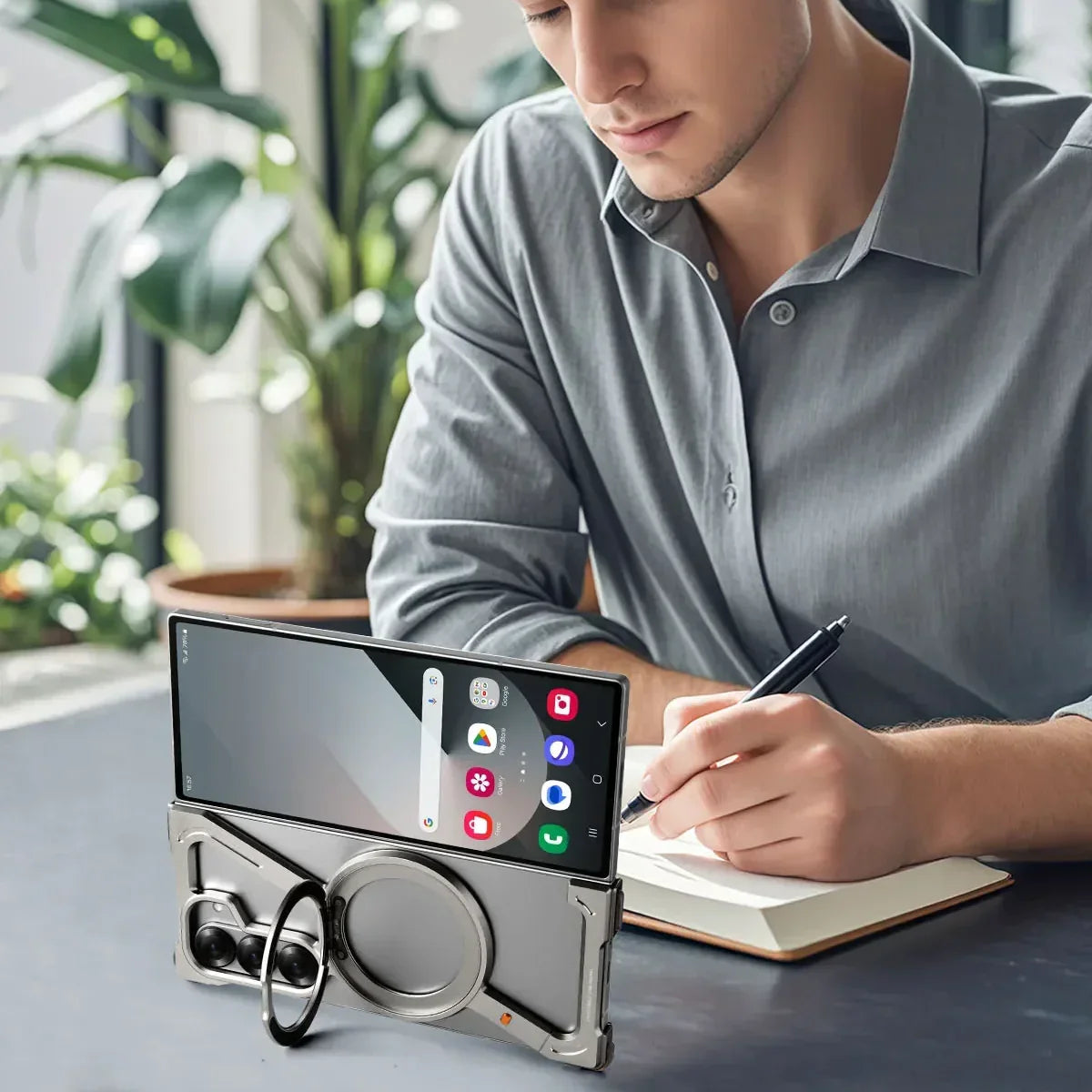 Corner Guard Titanium Magnetic Case - Premium Protection & Sleek Design