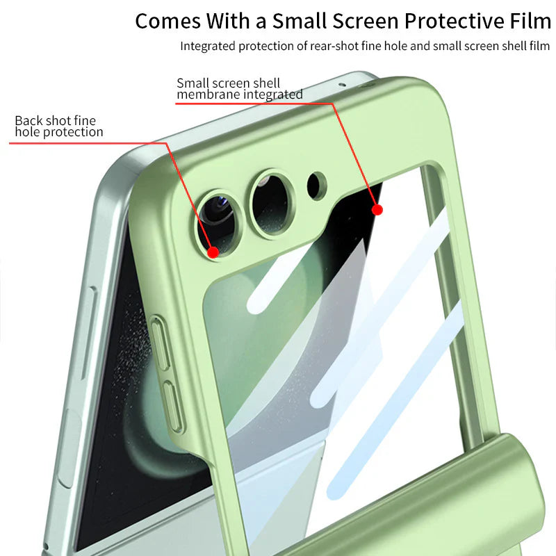 Flip Flex Case for Samsung with Magnetic Hinge & Pen Storage