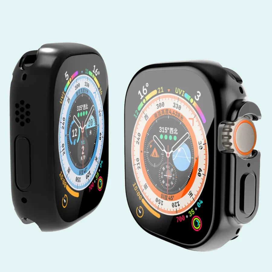 Durable Apple Watch Ultra Case with Screen Protector Included