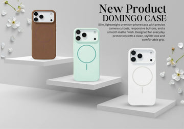 Domingo slim matte iPhone case with premium finish