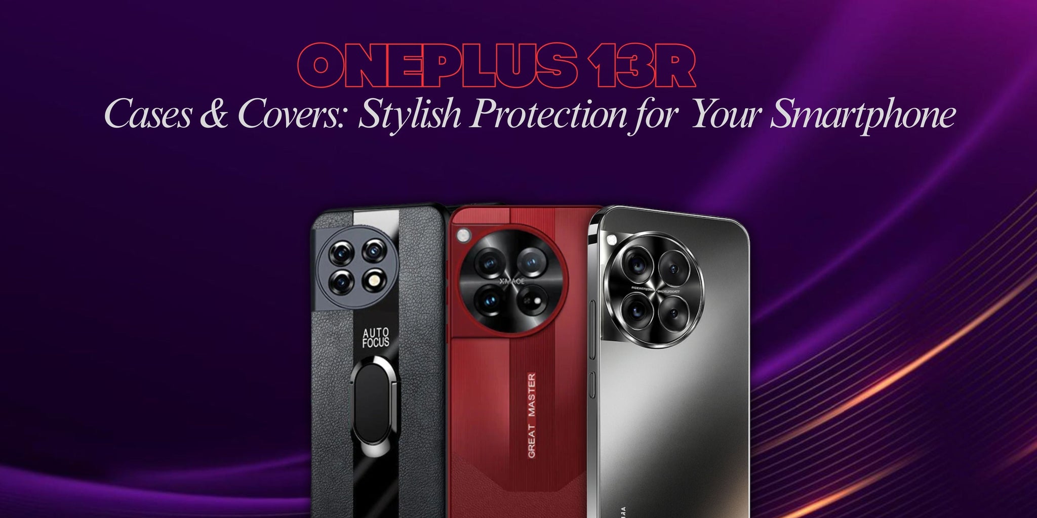 OnePlus 13R Cases by Casesaccessories – Stylish & Protection