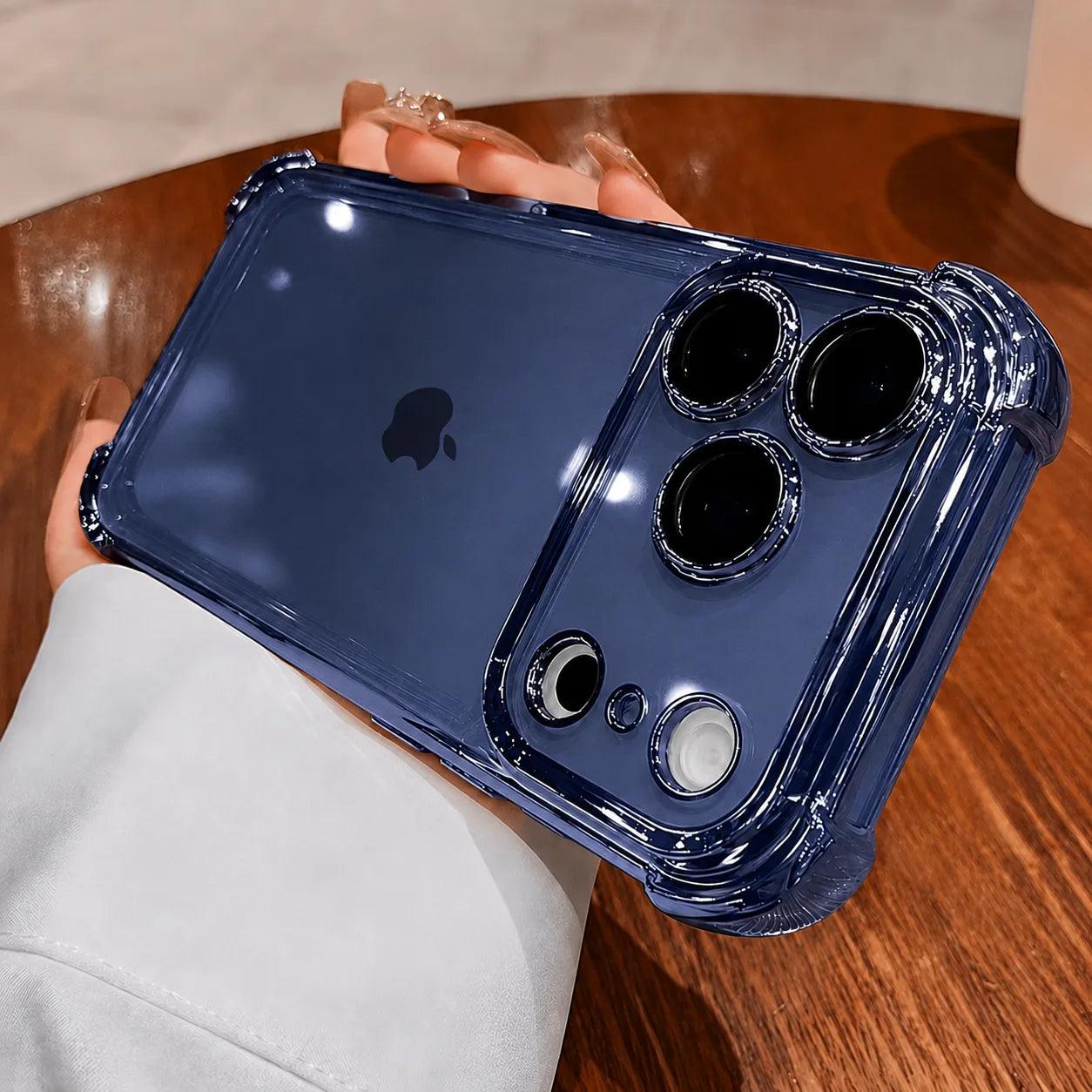 Luxury Clear Acrylic Drop-Proof Case