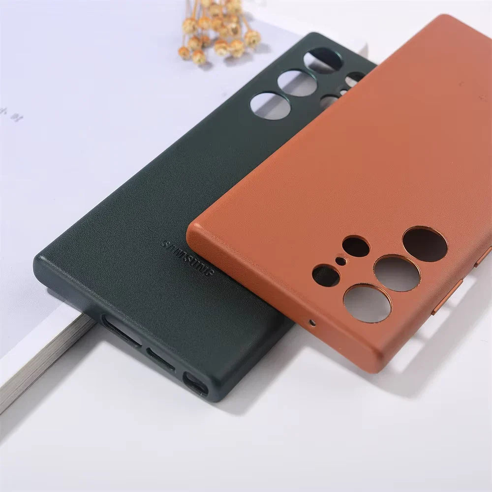Original Samsung Leather Case Luxury Meets Protection