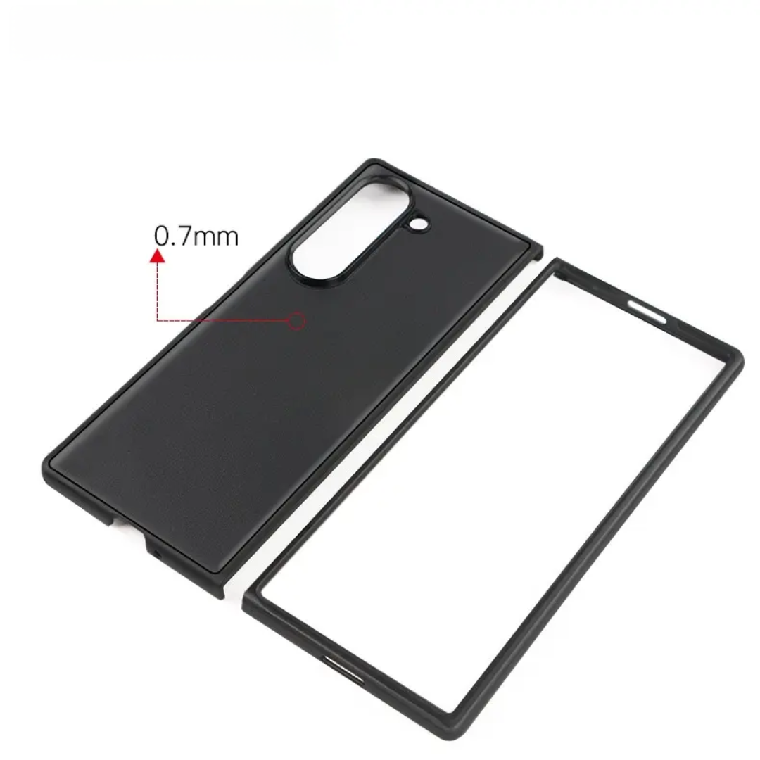 Z Fold7 Pu Leather Matte Case