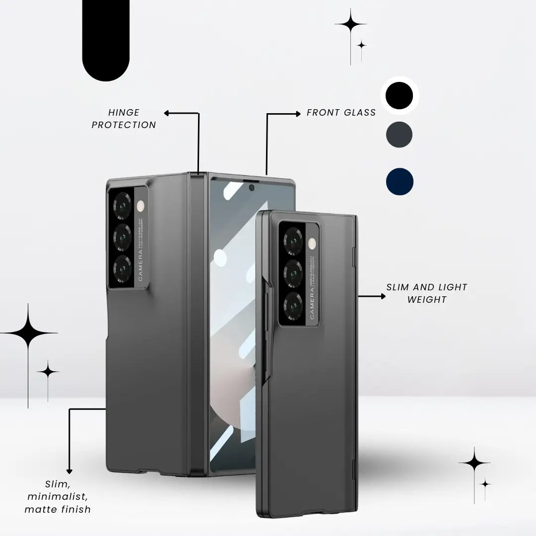 Revolutionary Side Hinge Samsung -Thin Matte Case