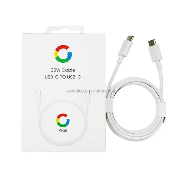 Google Pixel 30W USB-C to USB-C Charging Cable