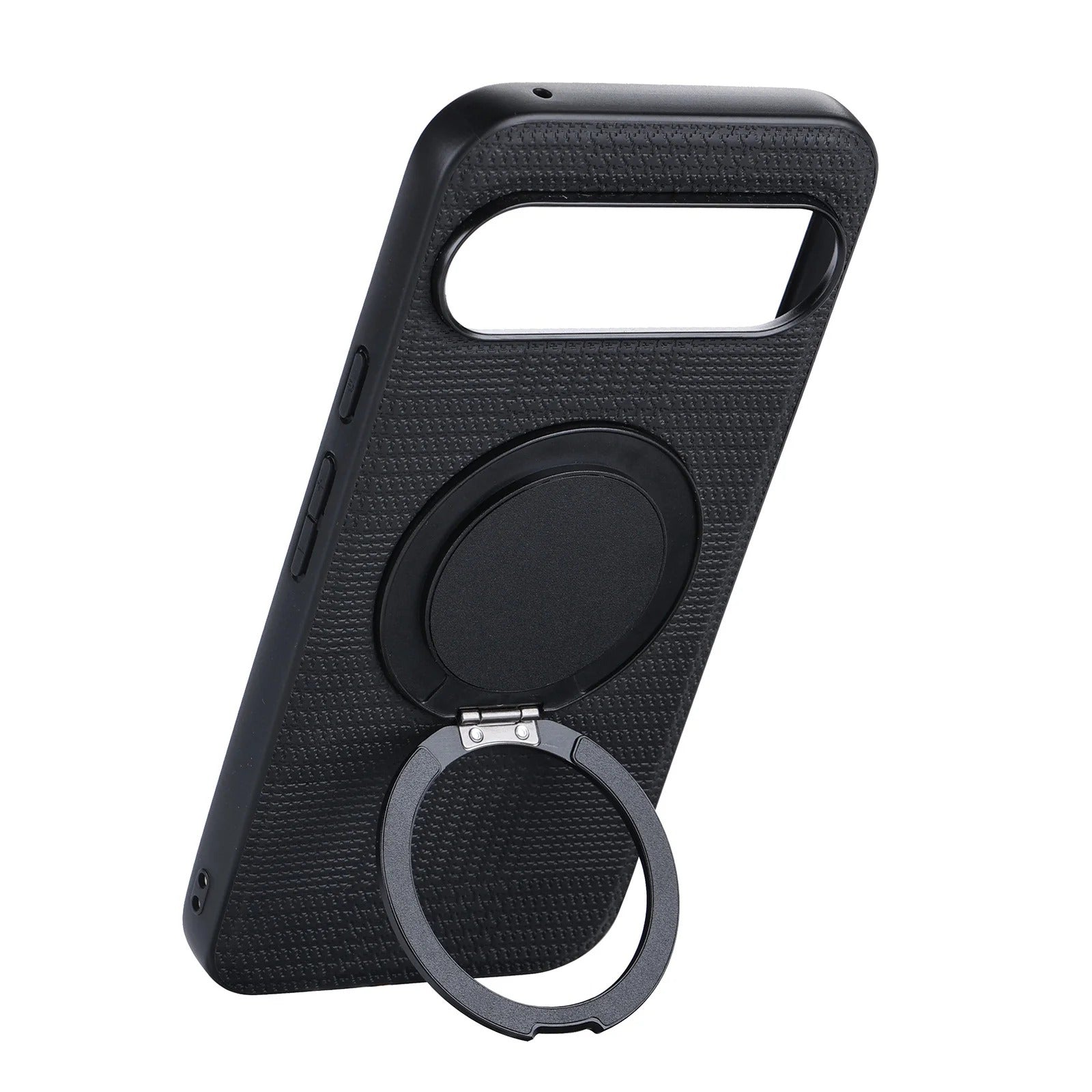Prestige Weave Texture MagSafe Kickstand Case: Stylish Protection & Convenient Stand