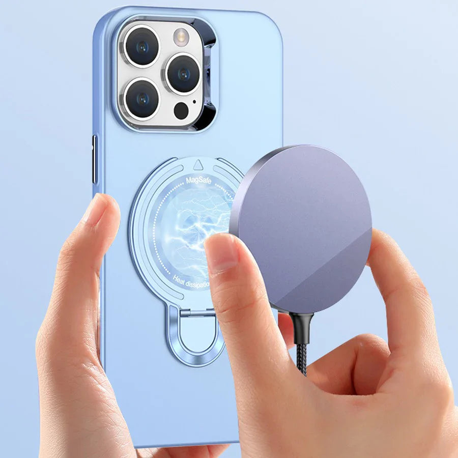 iPhone MagPlus® Magnetic Shield Kickstand Case - Sleek & Secure