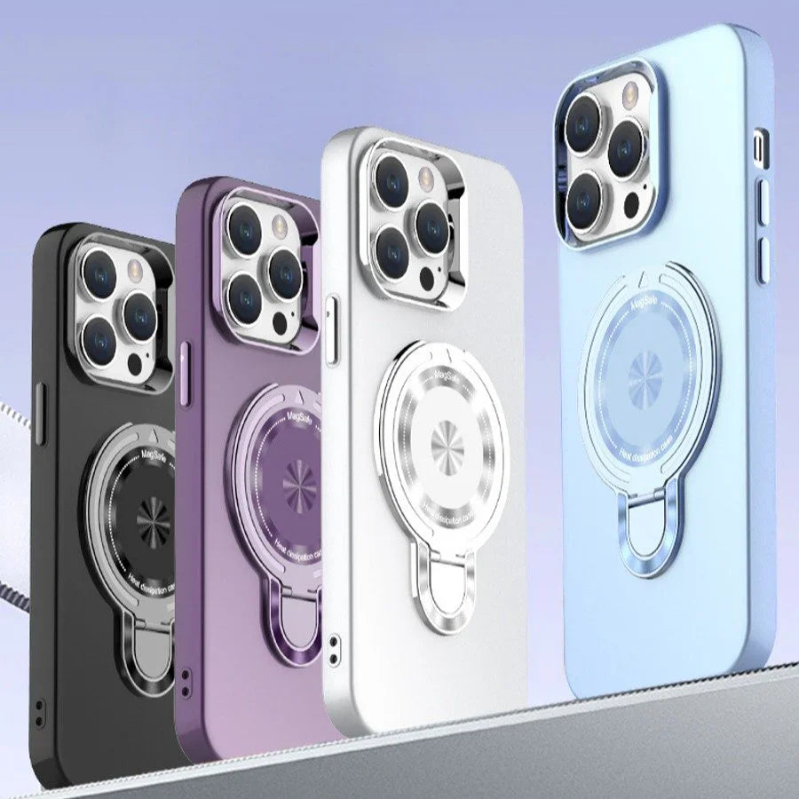 iPhone MagPlus® Magnetic Shield Kickstand Case - Sleek & Secure