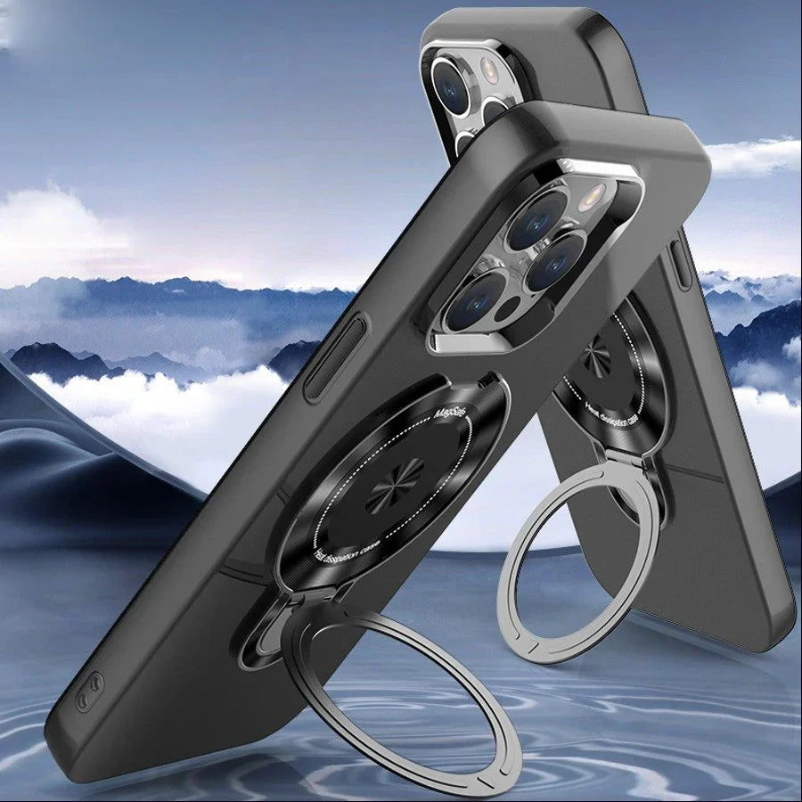 iPhone MagPlus® Magnetic Shield Kickstand Case - Sleek & Secure