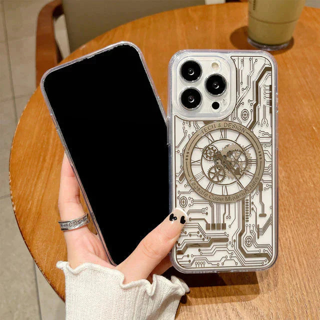 iPhone MagSafe Mecha Edition Transparent Case
