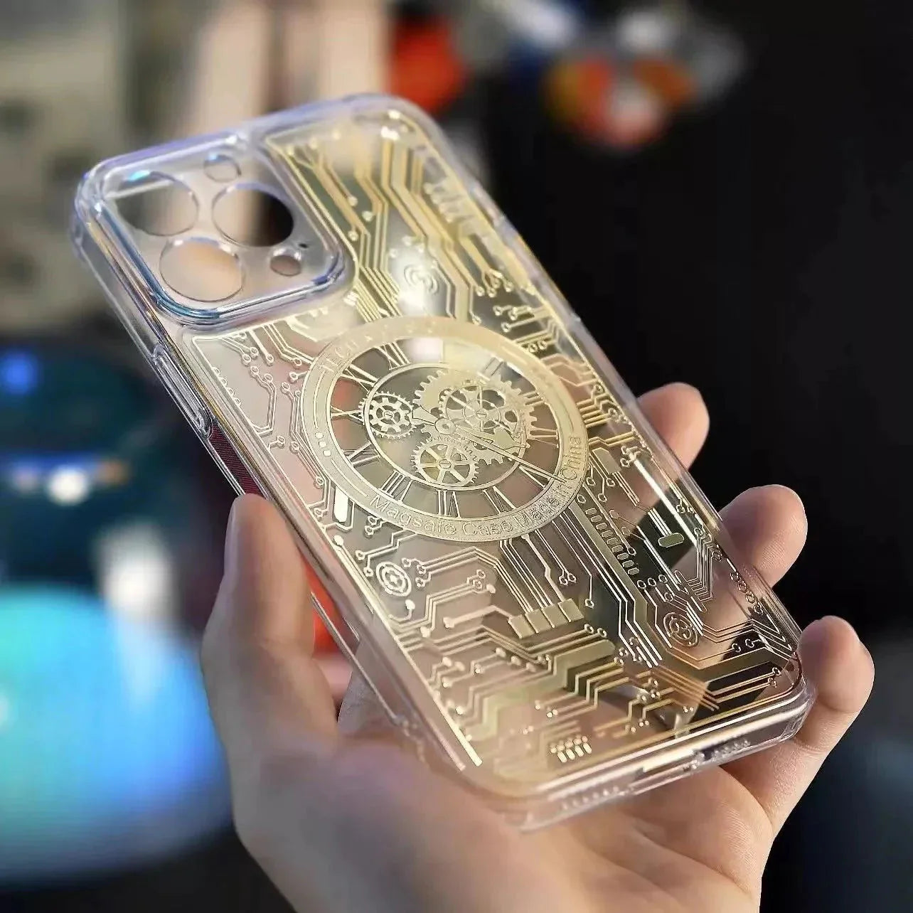 iPhone MagSafe Mecha Edition Transparent Case