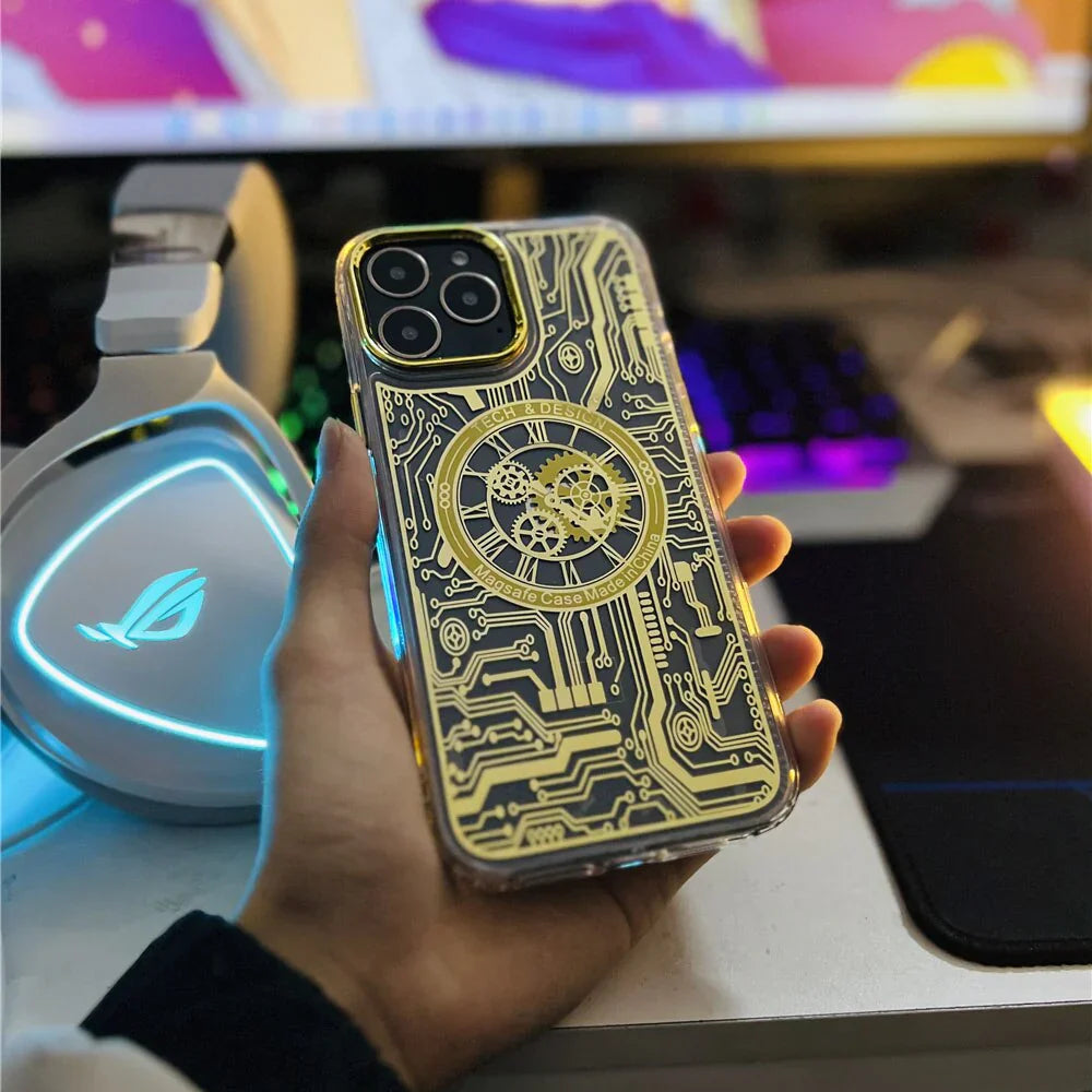iPhone MagSafe Mecha Edition Transparent Case