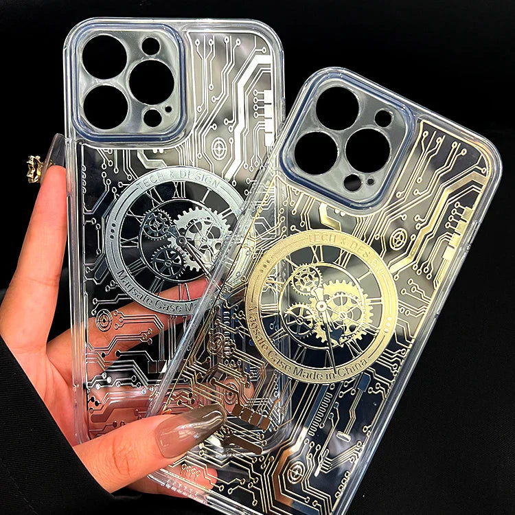 iPhone MagSafe Mecha Edition Transparent Case