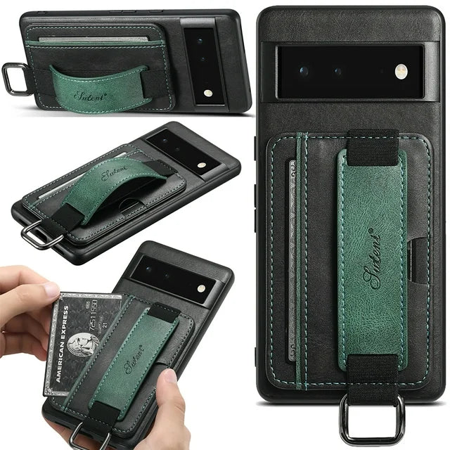 Urban Retro Card Holder Case with Elegant Design