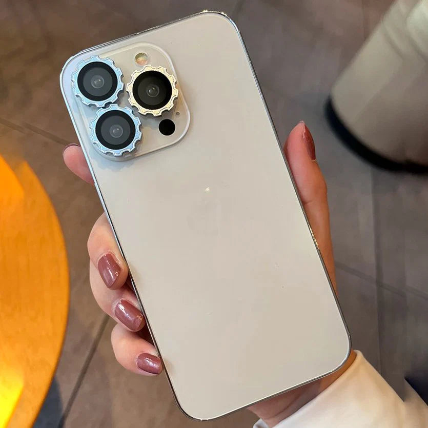 Protective Screw Cap Camera Lens Cover for iPhone