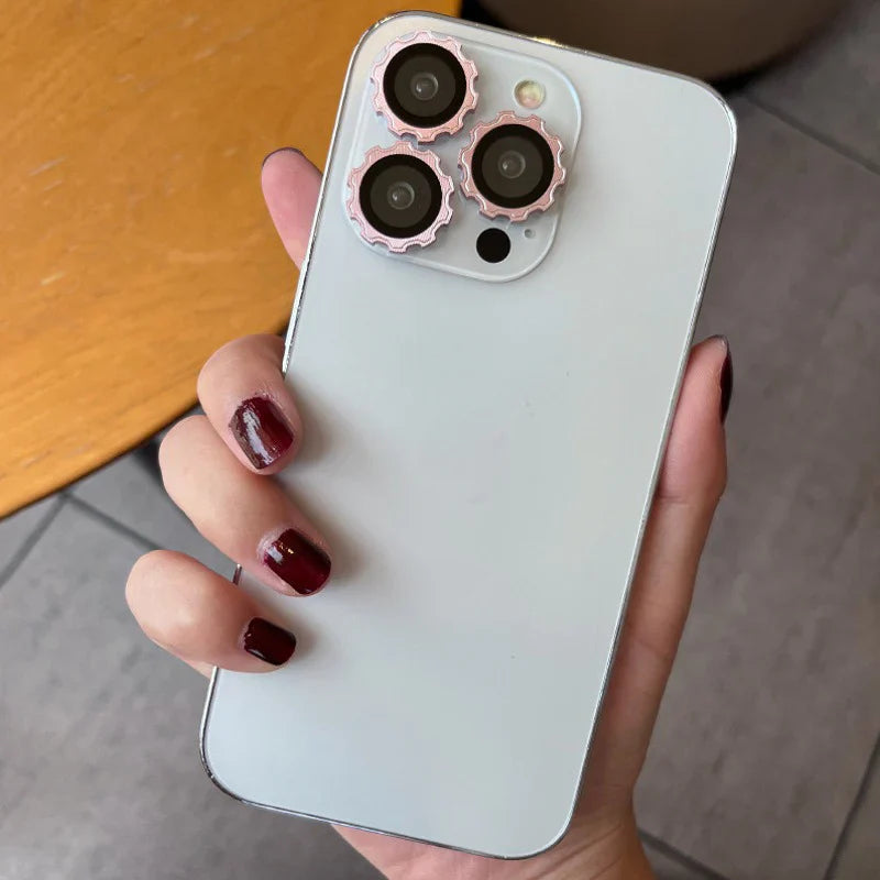 Protective Screw Cap Camera Lens Cover for iPhone