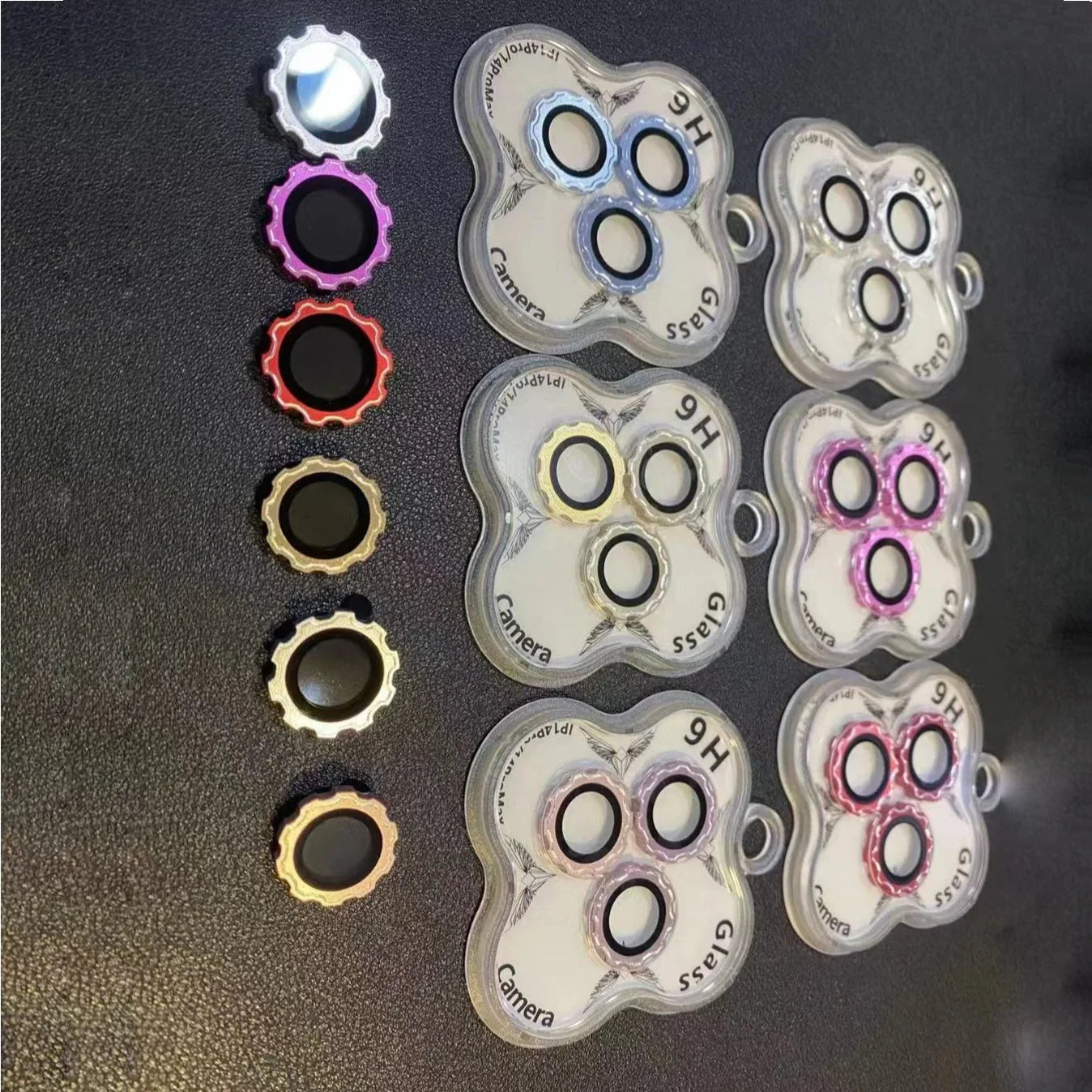 Protective Screw Cap Camera Lens Cover for iPhone