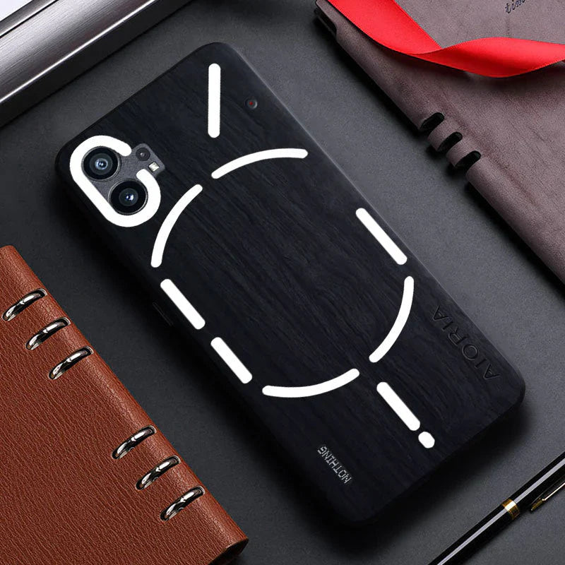 Luxury PU Leather & Silicone Case for Nothing