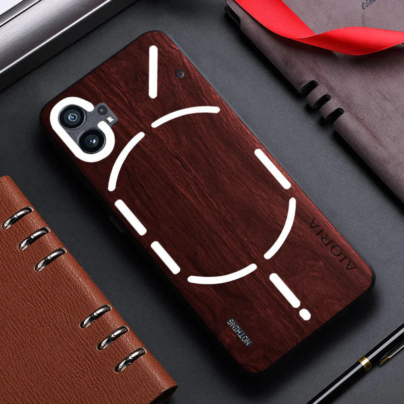 Luxury PU Leather & Silicone Case for Nothing