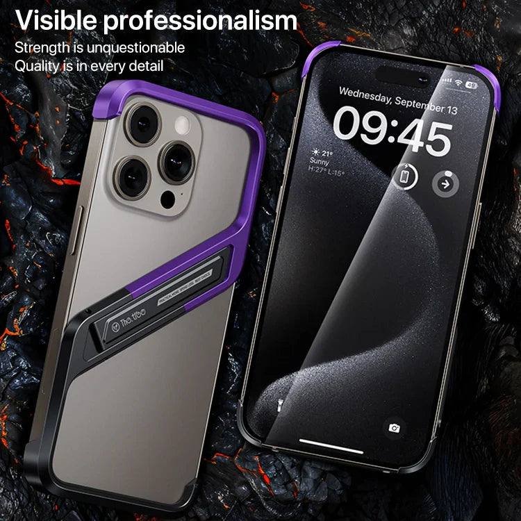 Ultra-Thin Metal Bumper Case for – iPhone *Sleek, Durable Protection*