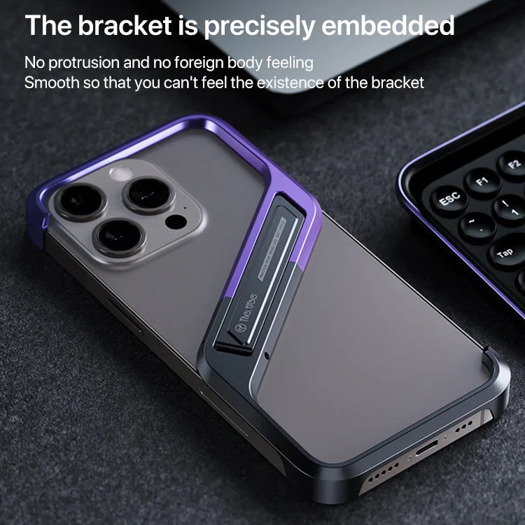 Ultra-Thin Metal Bumper Case for – iPhone *Sleek, Durable Protection*