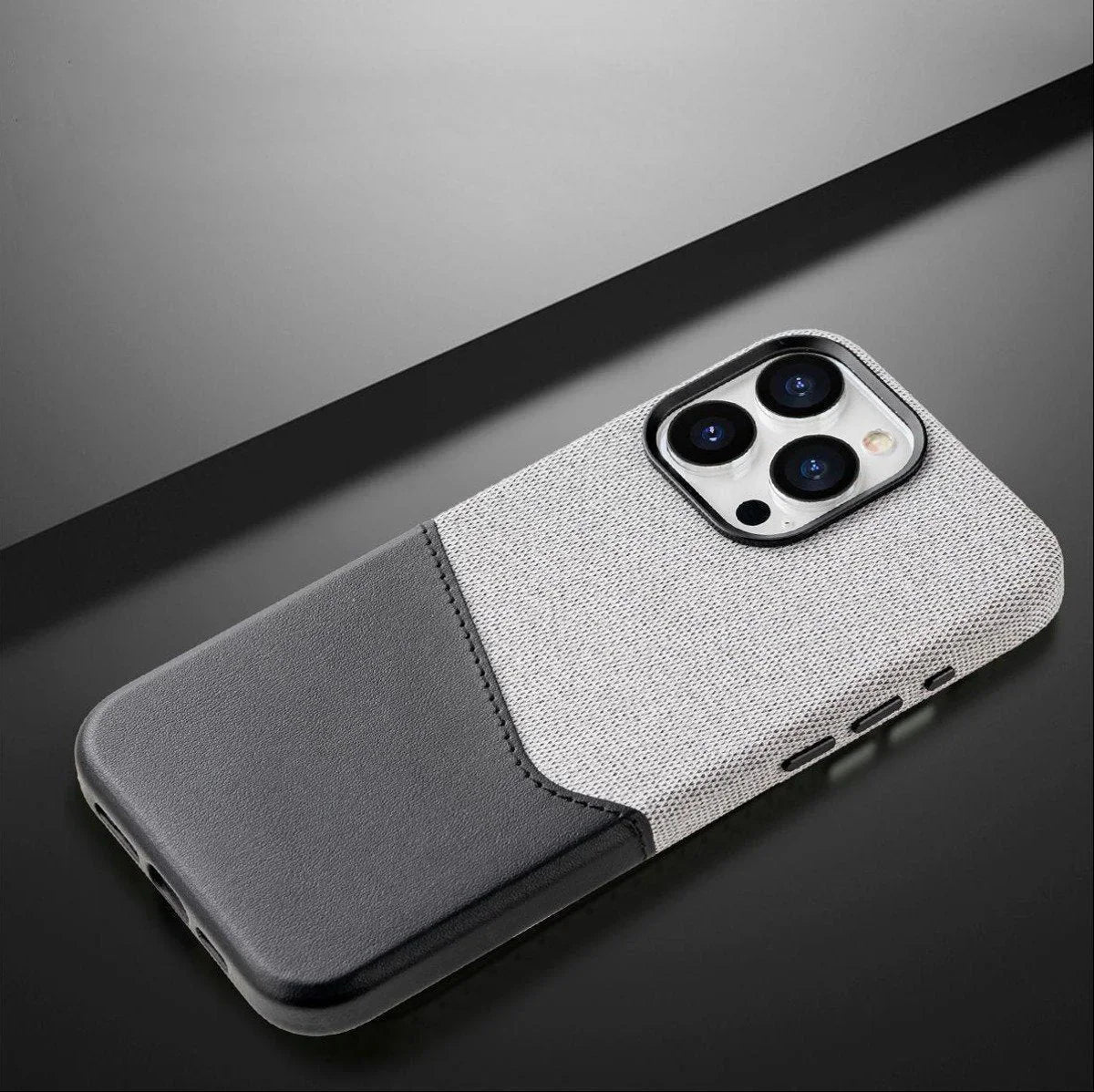 IPhone Stylish Dual Tone Case with Card Holder