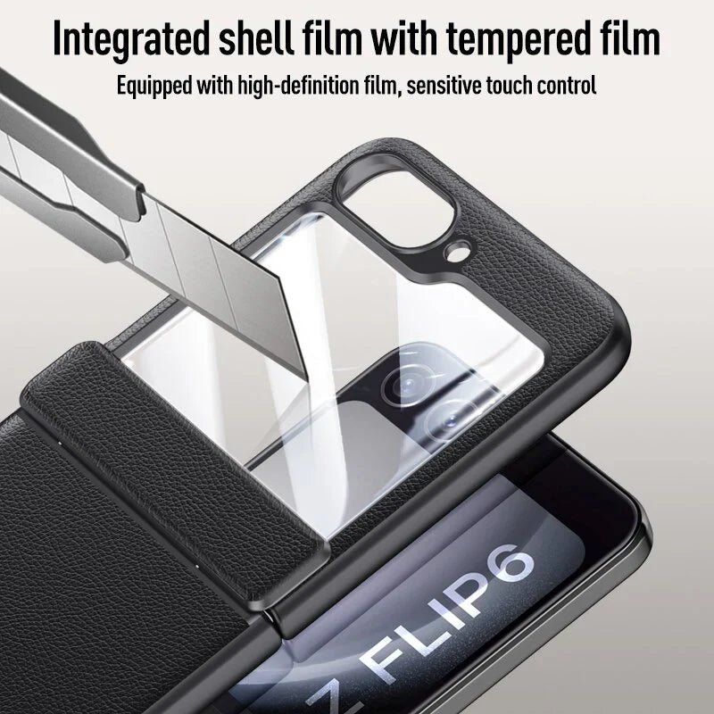 Modern Grip Leather Shell