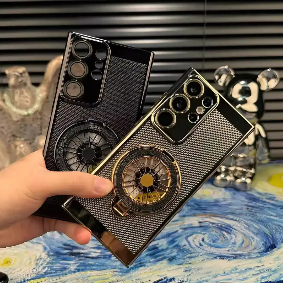 Wheel Stand Shockproof Samsung Case