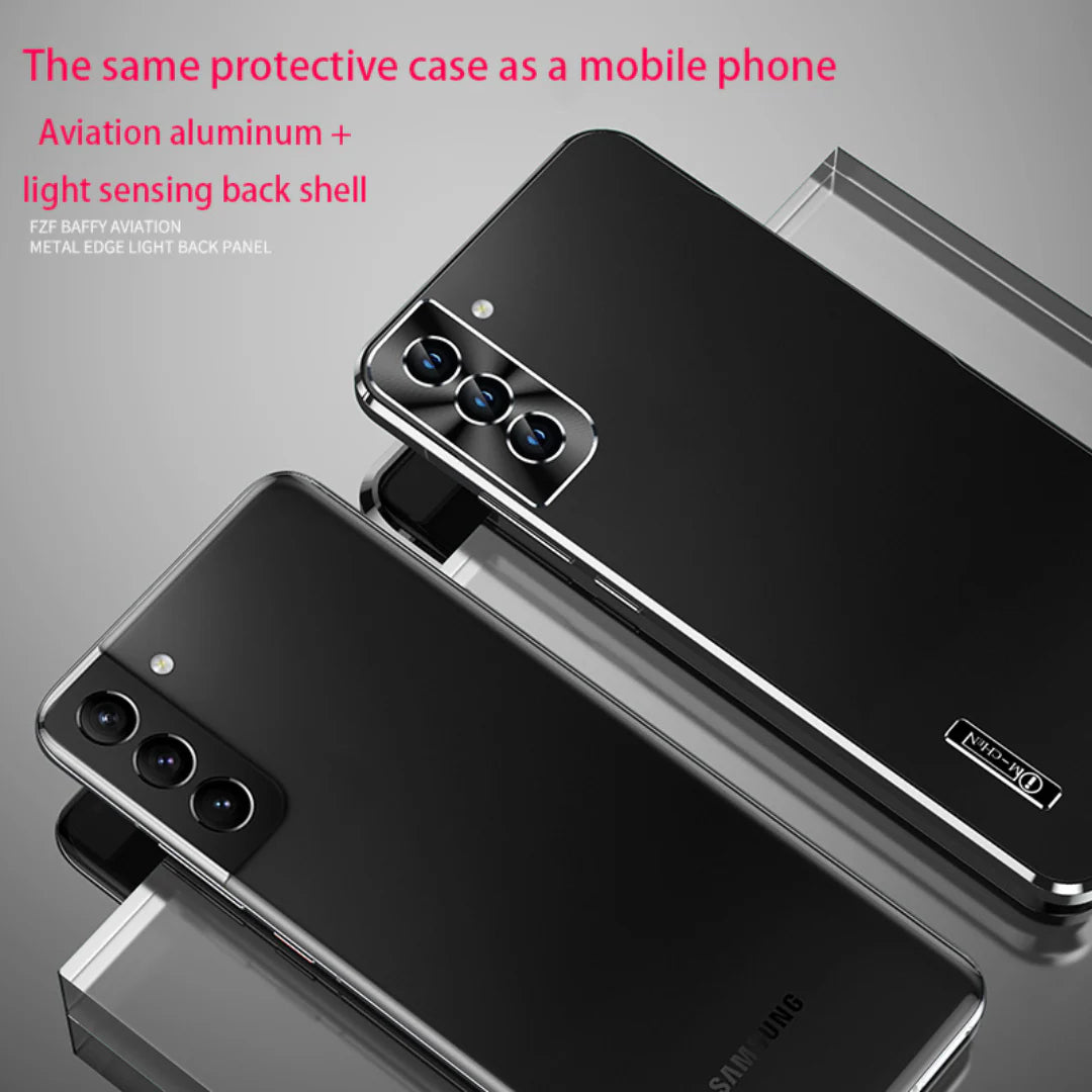 Luxury Magnetic Metal Frame Case for Samsung