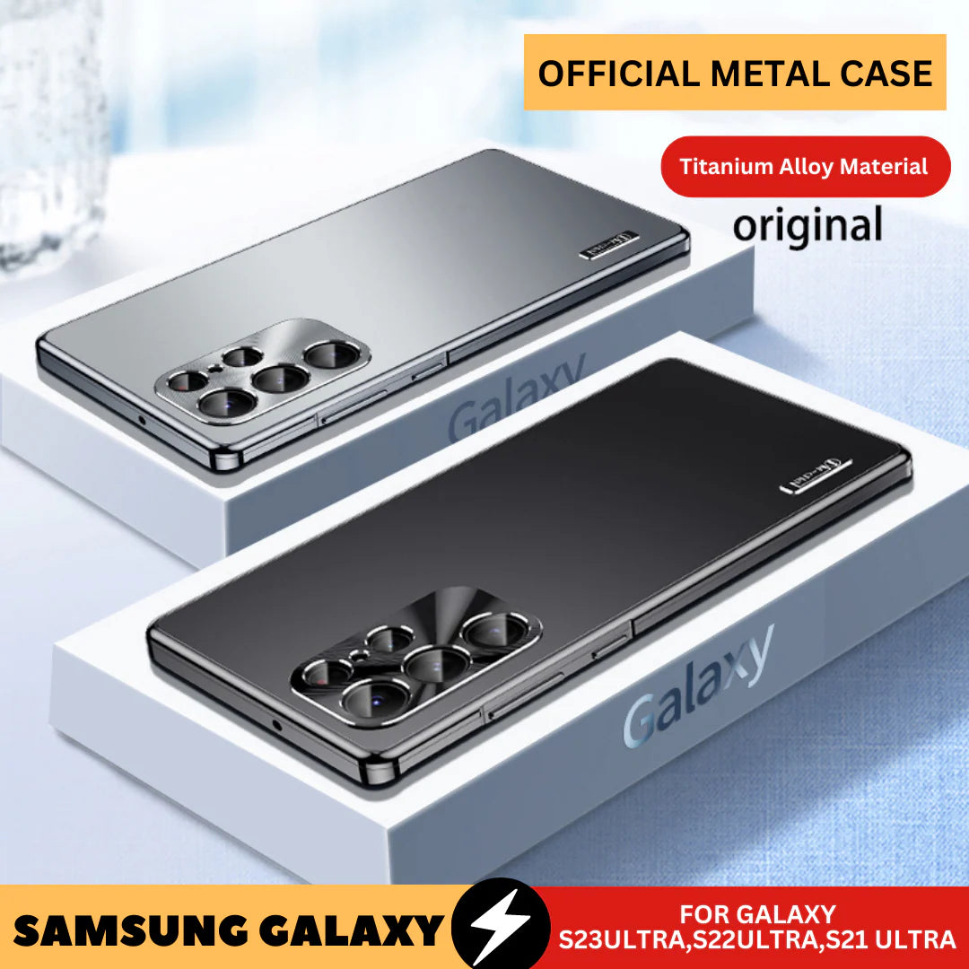 Luxury Magnetic Metal Frame Case for Samsung