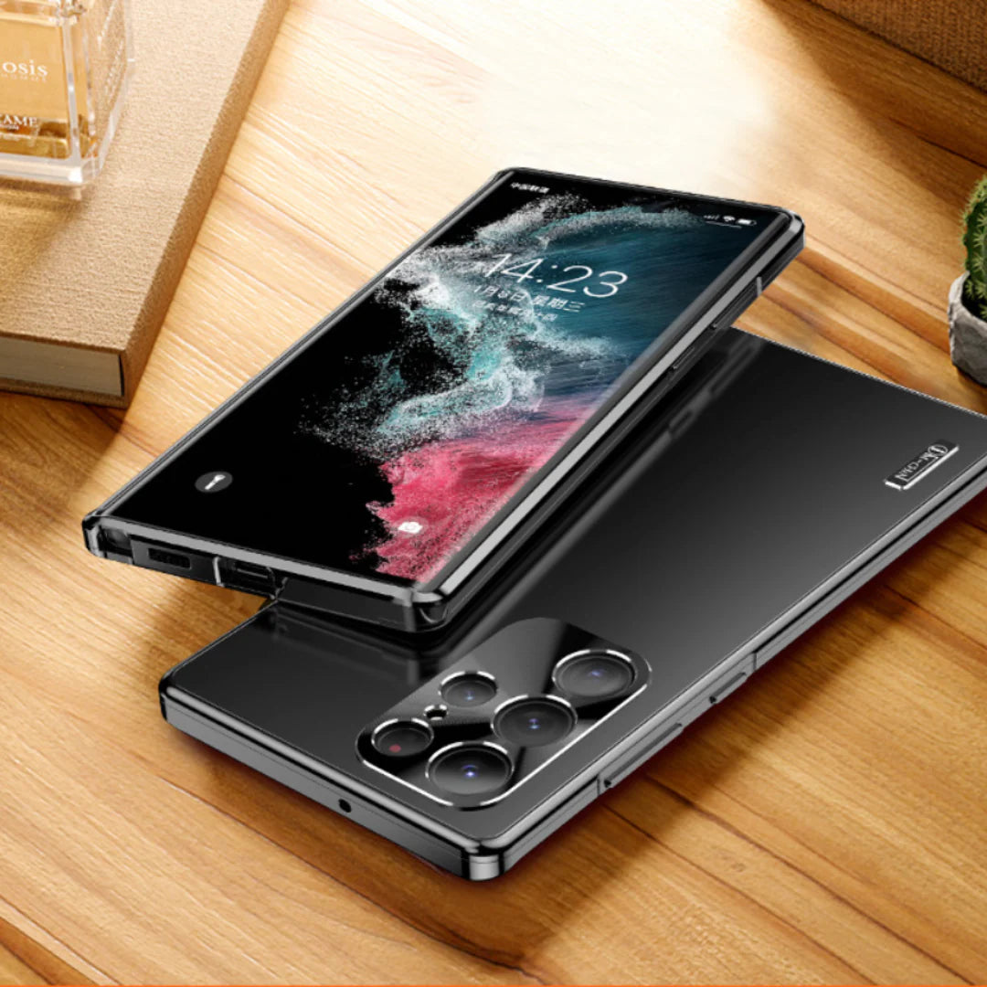 Luxury Magnetic Metal Frame Case for Samsung