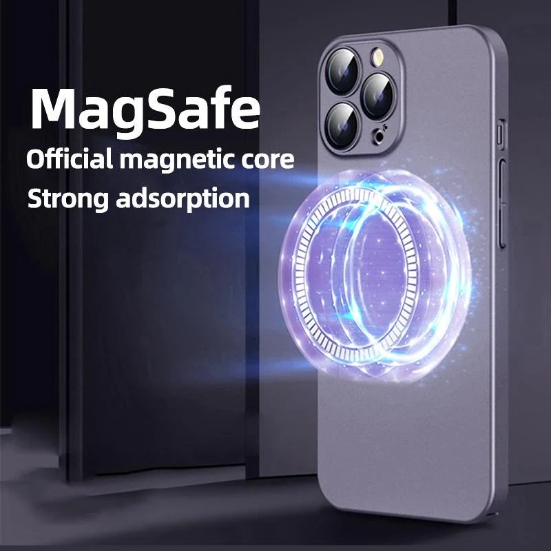 Magnetic Frosted Case for iPhone