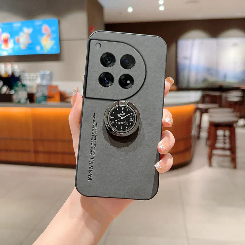 Luxe Loop Leather Ring Holder Case for OnePlus