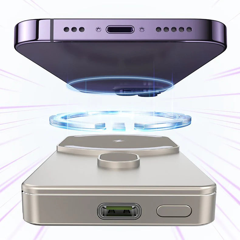 Keephone Magnetic Power Bank – 10,000mAh Cube
