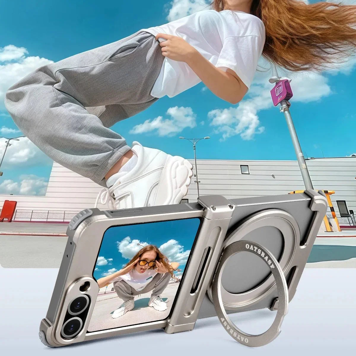 Pivot Guard Magnetic Ring Stand Case – Durable Protection & Style