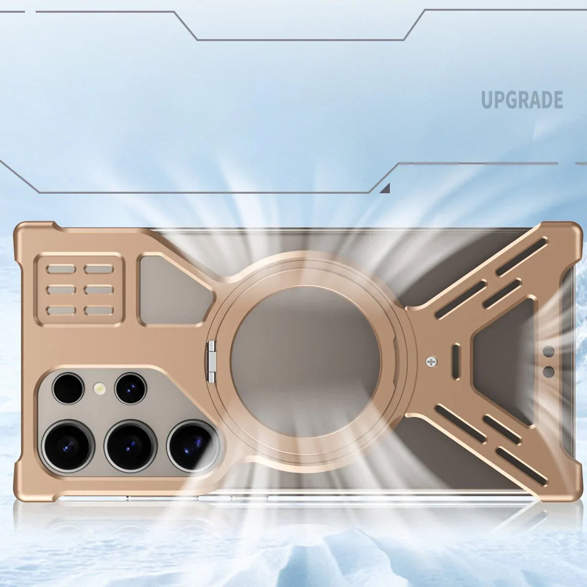 Samsung Galactic Armor Magnetic Frame Case – Ultimate Protection & Style.