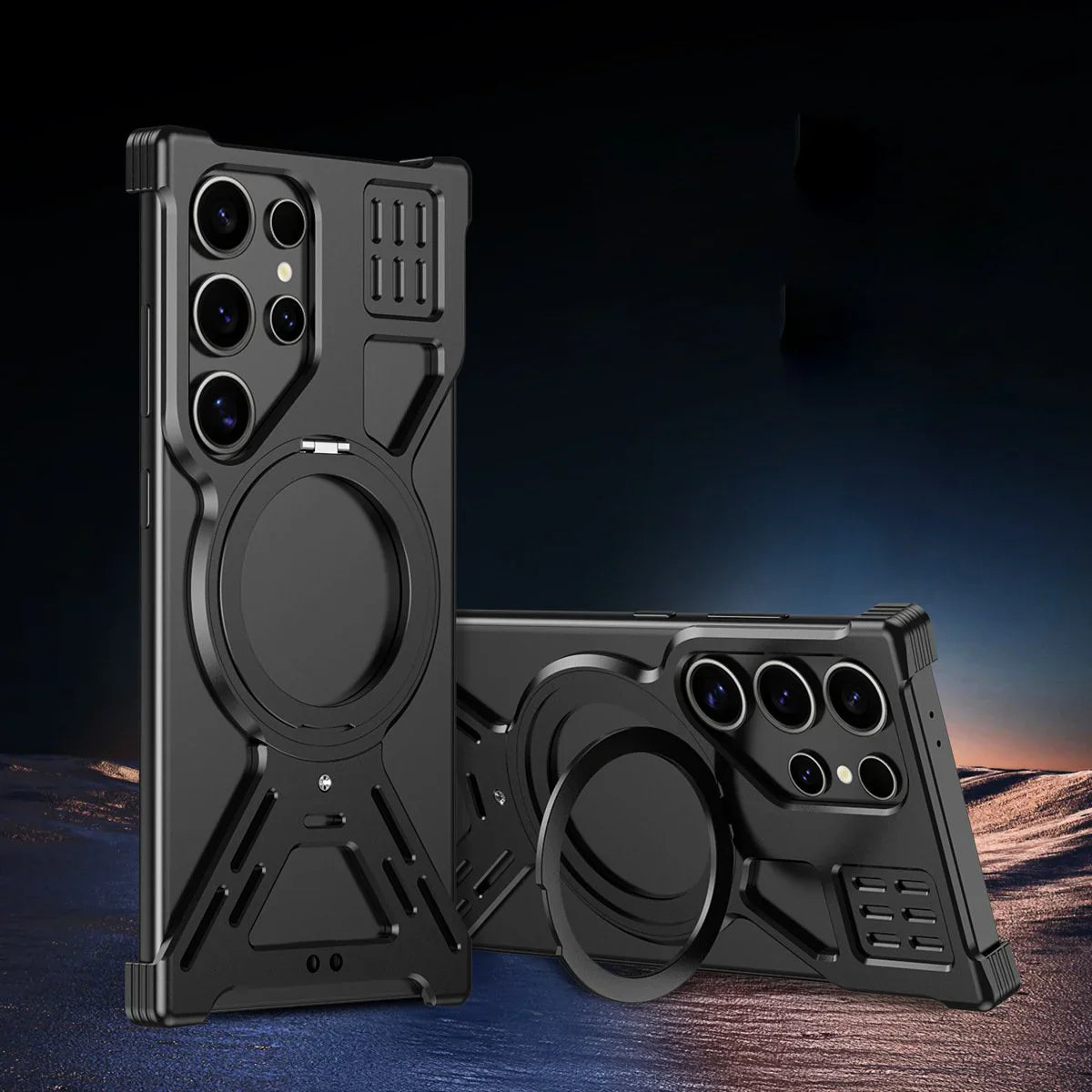 Samsung Galactic Armor Magnetic Frame Case – Ultimate Protection & Style.