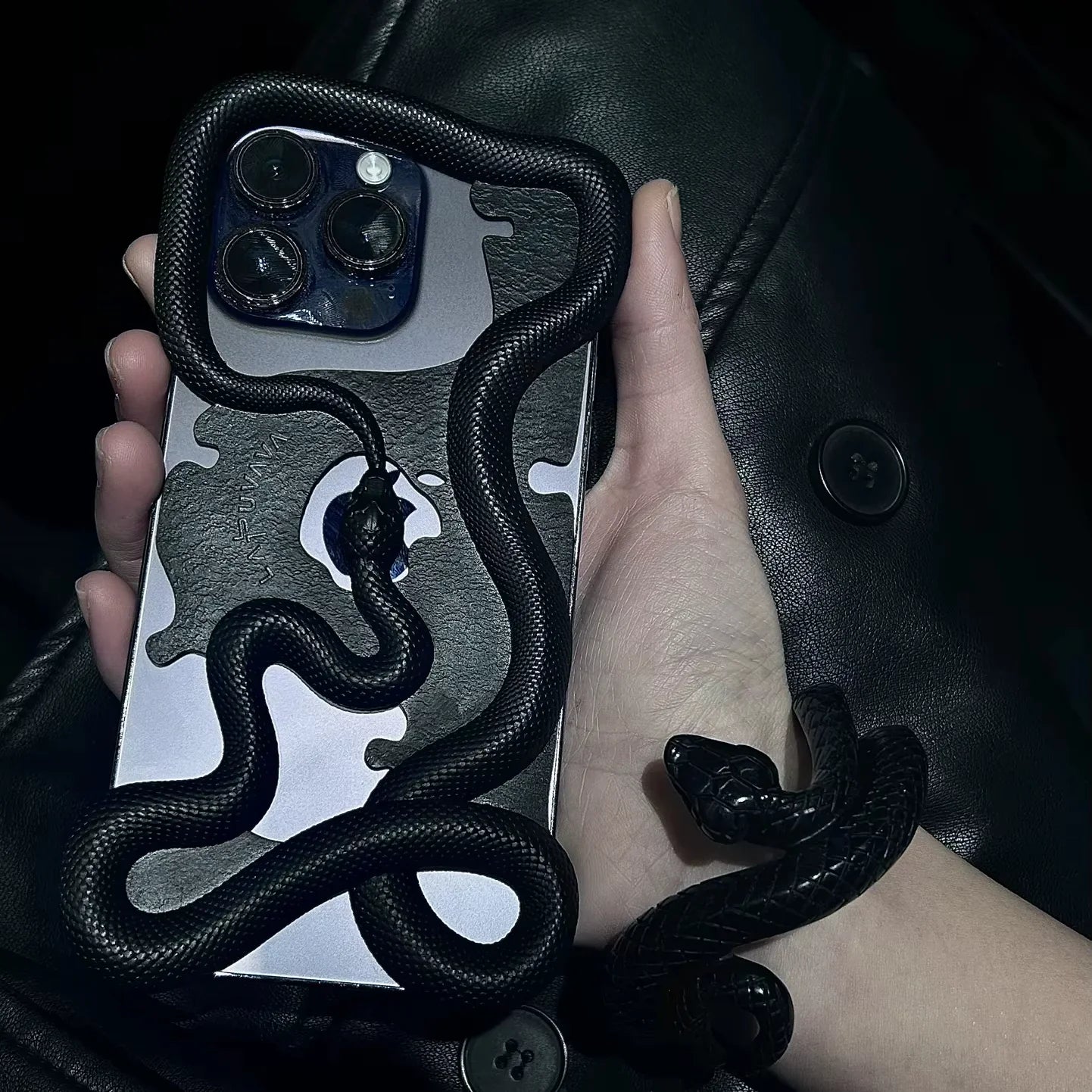Enchanted Mystic Serpent 3D Hollow Case for iPhone