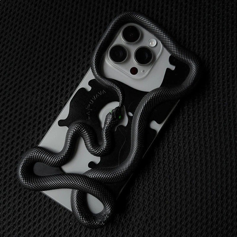 Enchanted Mystic Serpent 3D Hollow Case for iPhone