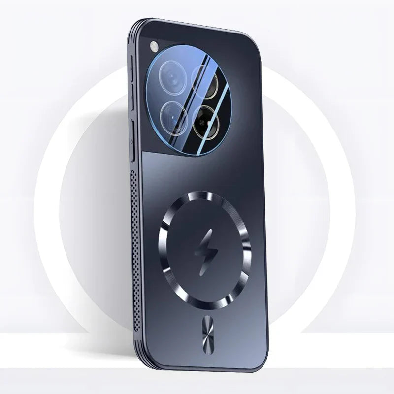 Polished Edge Metallic MagSafe Case for OnePlus – Sleek Design & Seamless Charging