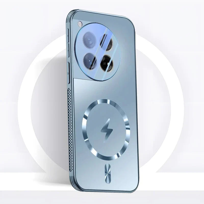 Polished Edge Metallic MagSafe Case for OnePlus – Sleek Design & Seamless Charging
