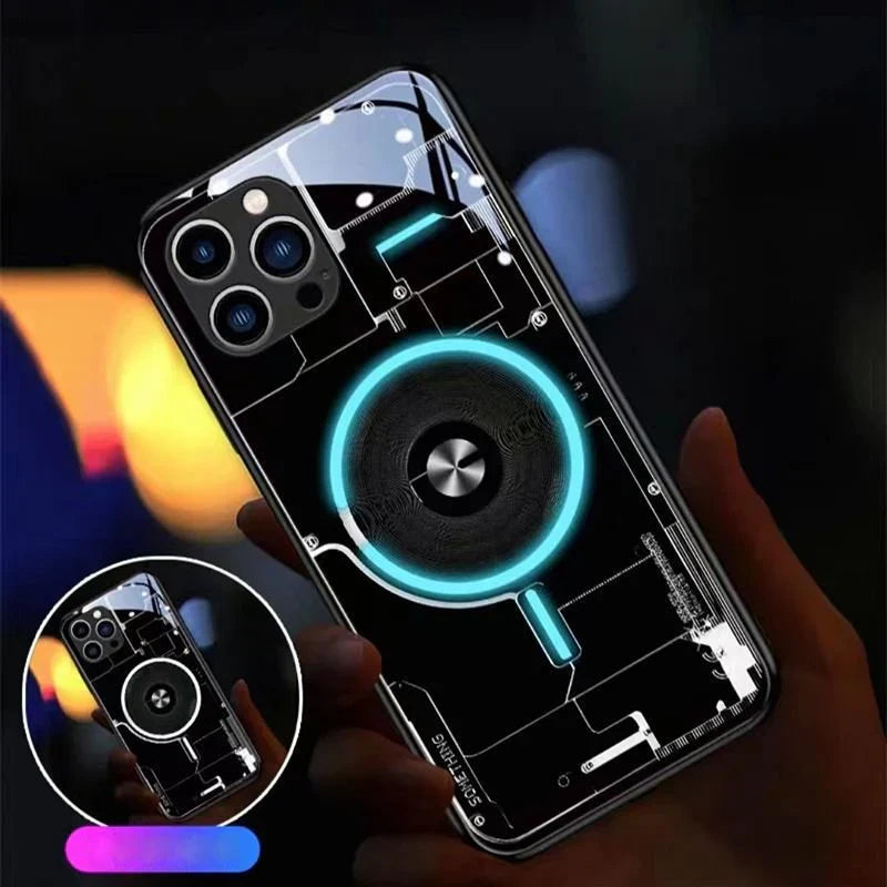 GlimmerGrid Smart Case – iPhone