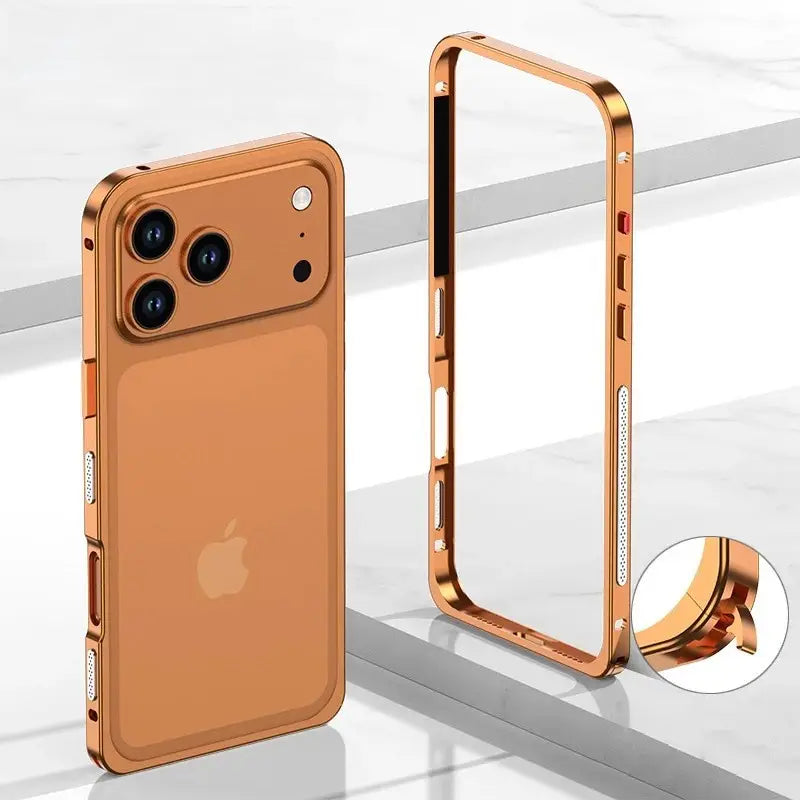 Aluminum Metal Cooling Protective Case for iPhone