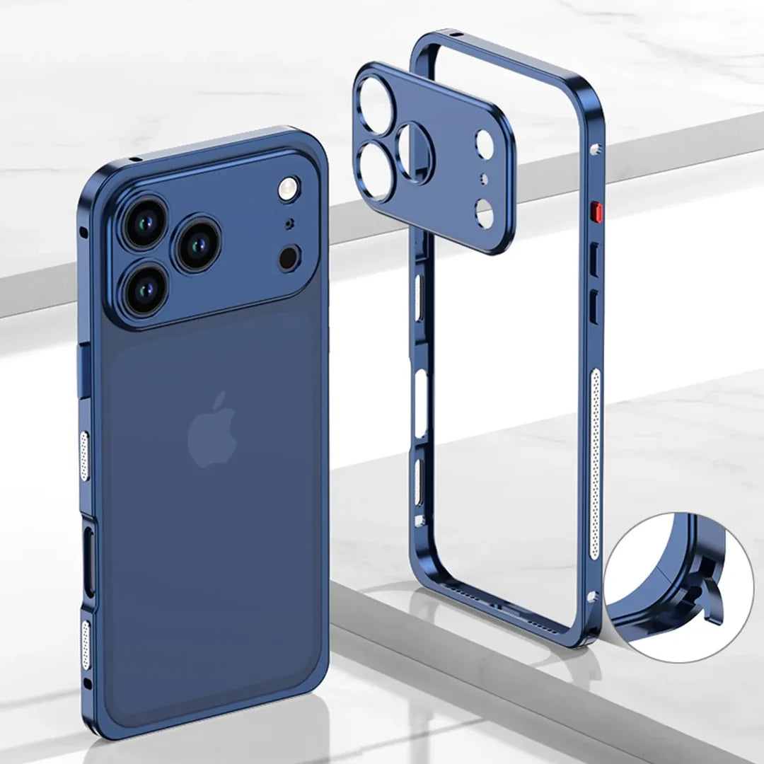 Aluminum Metal Cooling Protective Case for iPhone