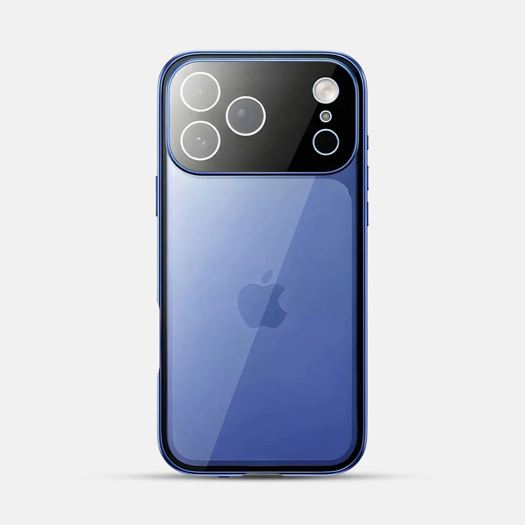 Dual-Core Magnetic Shield Glass Back Case with 360° Protection