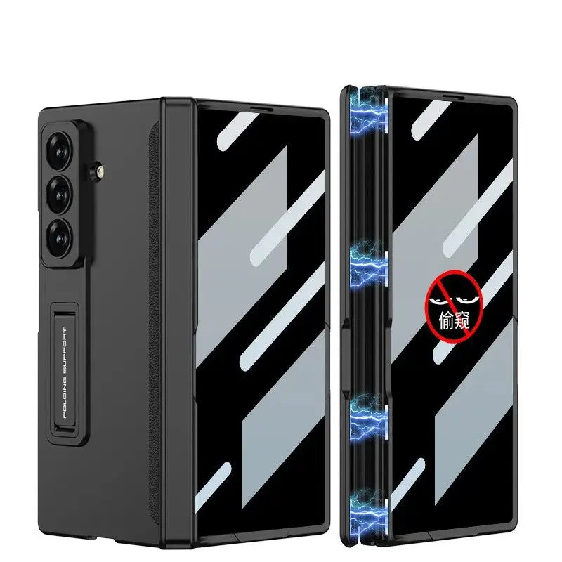 Galaxy Z Fold7 Ultimate Armor Privacy Screen Case with Anti-Spy Glass