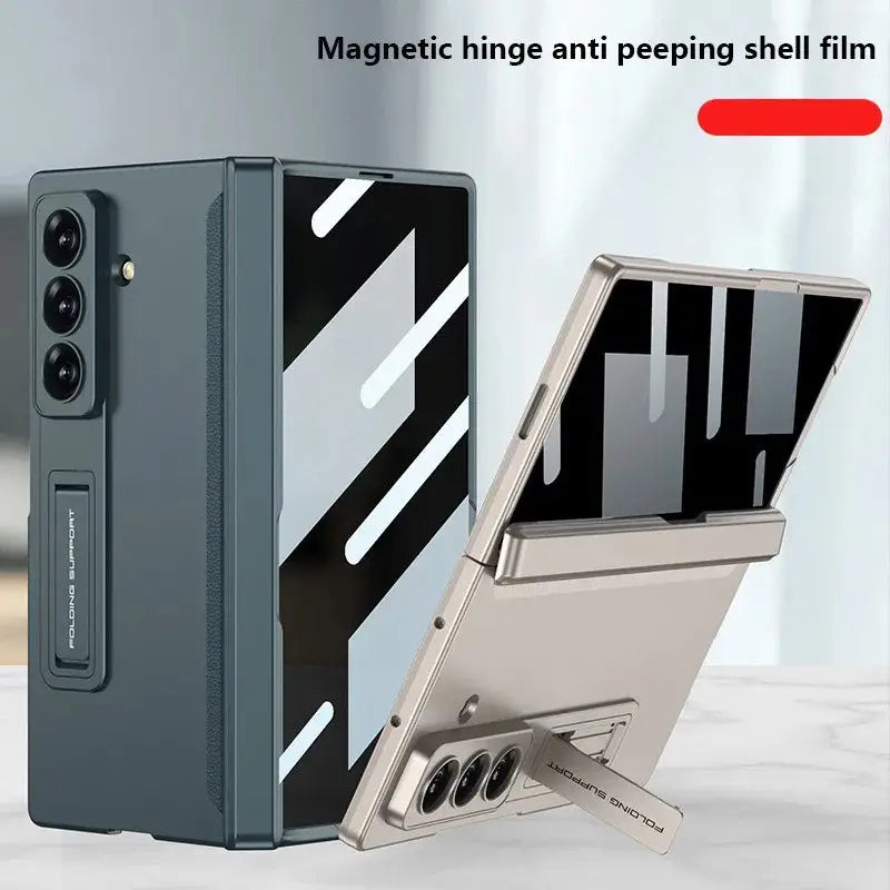 Galaxy Z Fold7 Ultimate Armor Privacy Screen Case with Anti-Spy Glass