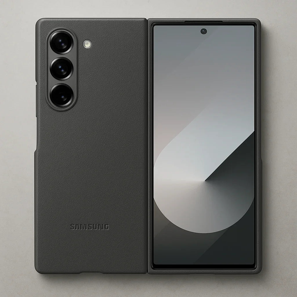 Galaxy Z Fold8 Ultra  Premium Classic Leather Armor Case