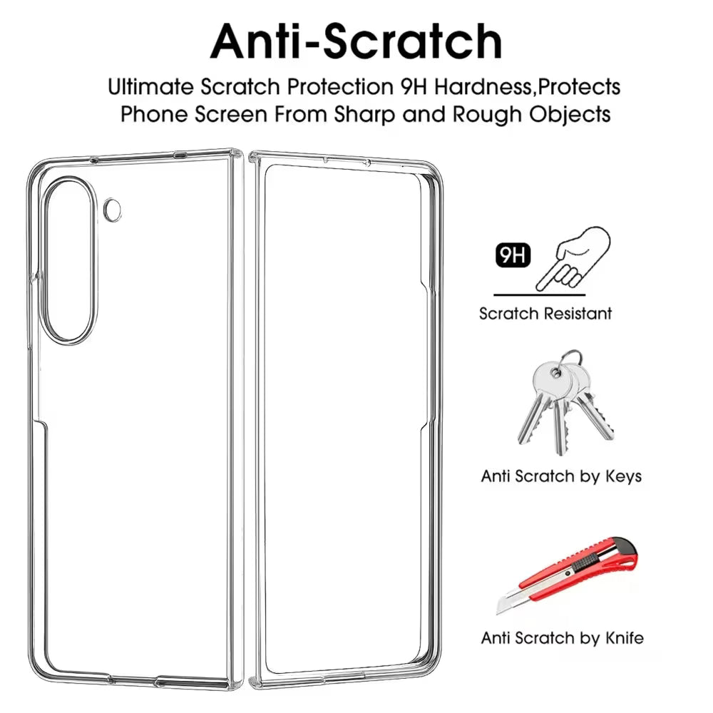 Galaxy Z Fold 8 Ultra Clear Cover